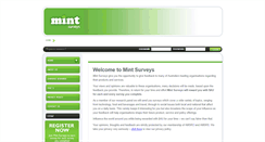 Desktop Screenshot of mintsurveys.com.au